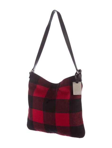 flannel handbags.